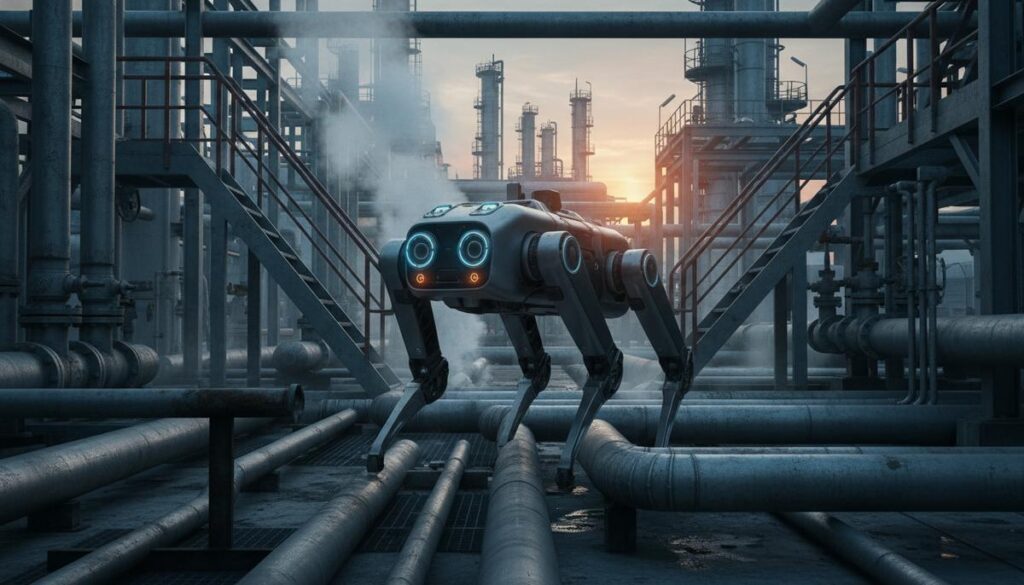 Yokogawa и ANYbotics объединят роботов для инспекции на объектах ТЭК