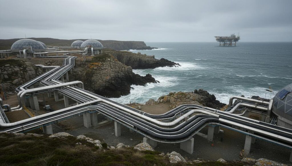В Лондоне обсудят создание трубопроводной сети для хранения углерода в UK