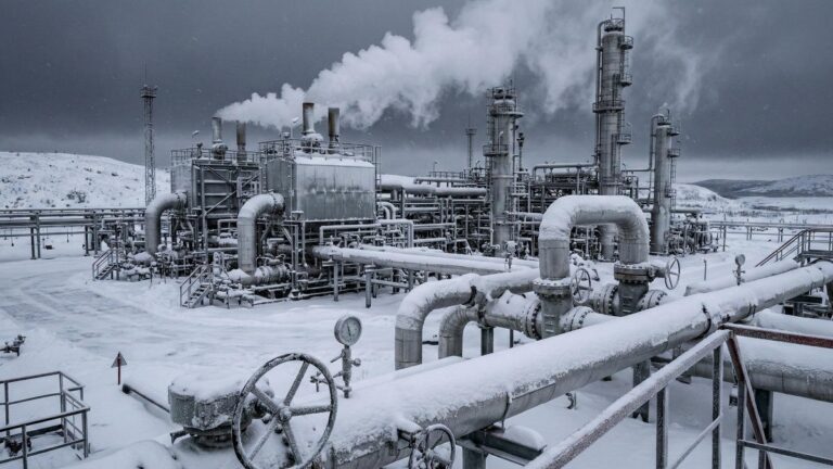 Добыча газа в России достигла четырехлетнего январского максимума