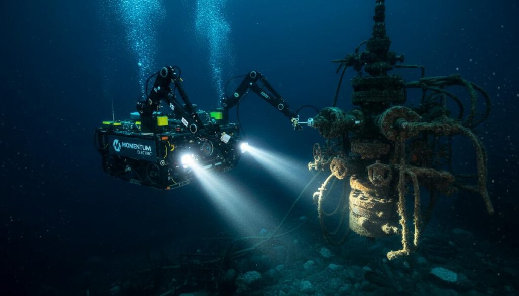 Oceaneering представила новый электрический подводный аппарат Momentum