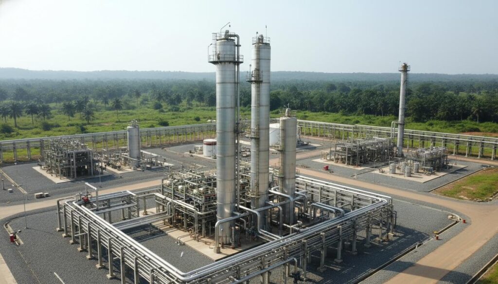 Технология Shell увеличила мощность газового завода в Нигерии