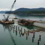 LNG Canada начинает демонтаж причала для модернизации терминала в Китимате