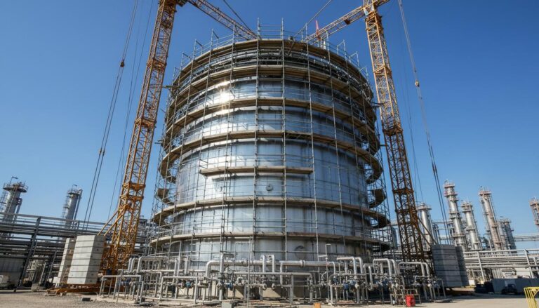 Gpi построит 22 резервуара для нового завода по производству SAF в Нидерландах