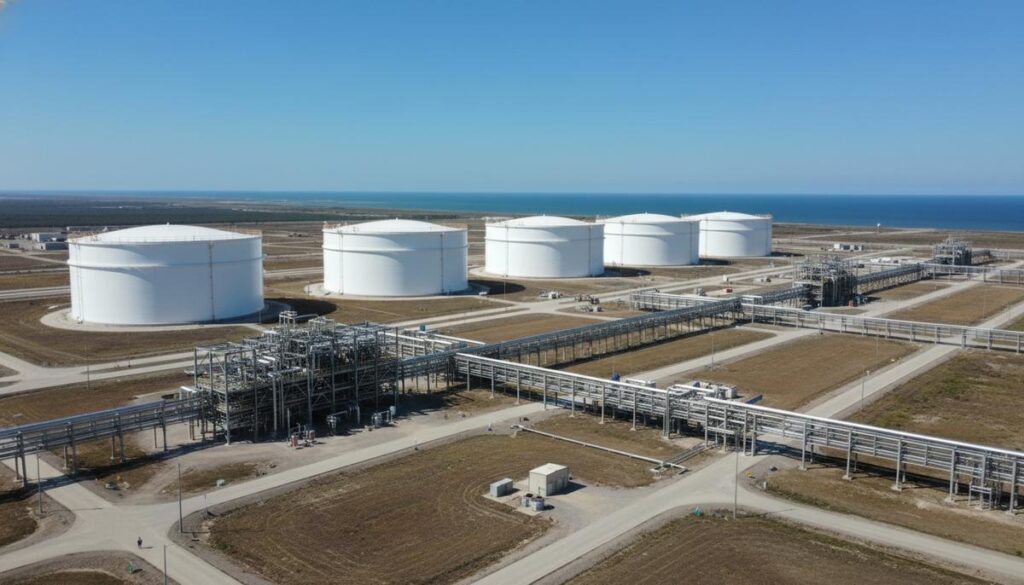 CB&I построит пять хранилищ СПГ для проекта Commonwealth LNG в США