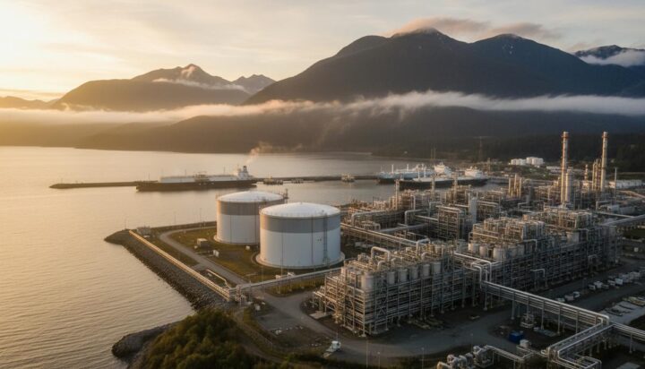 СП Fluor и JGC начало подготовку к расширению проекта LNG Canada