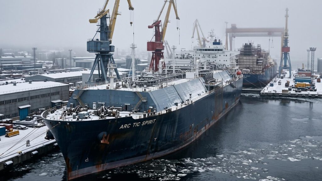 Россия построит три новых арктических СПГ-газовоза