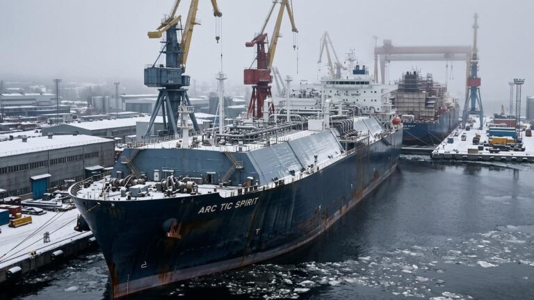 Россия построит три новых арктических СПГ-газовоза