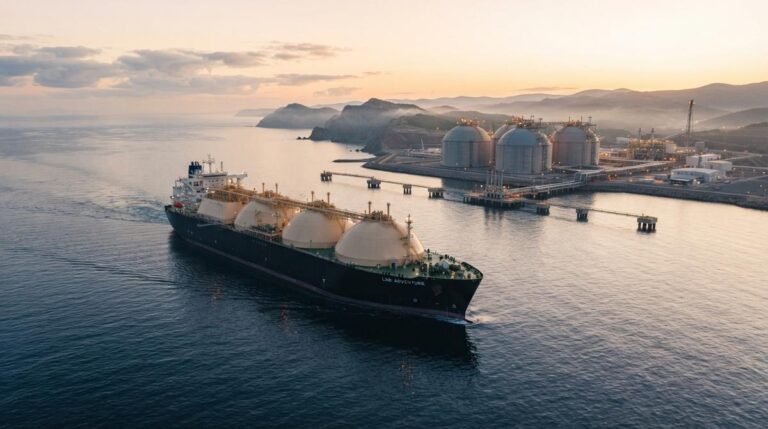 Мировой спрос на СПГ вырастет на 65% к 2050 году, прогнозирует Shell