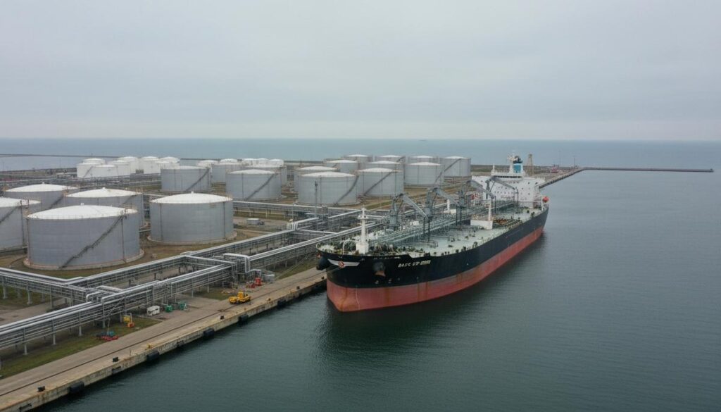 UNIMOT поставила нефть из Южной Америки на немецкий НПЗ через Польшу