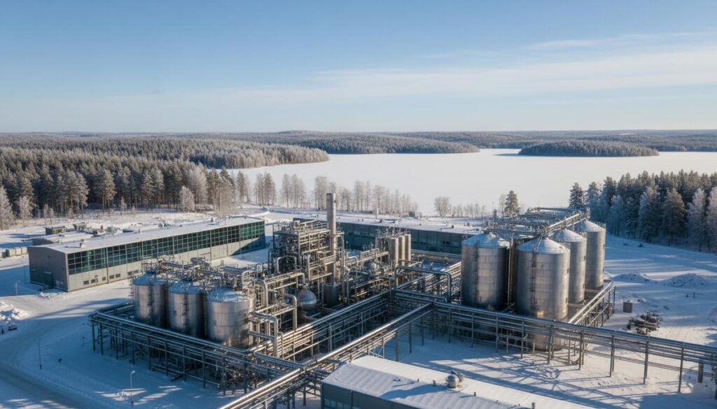 Valmet поставит систему управления для первого в Финляндии завода по сжижению CO2