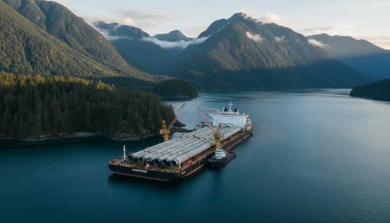 Allseas проложит морской участок газопровода Prince Rupert в Канаде