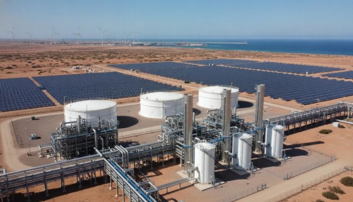 Американская KBR получила контракт на проект по зеленому аммиаку в Марокко