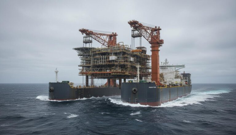 TAQA завершила демонтаж 17-тысячетонной части платформы North Cormorant